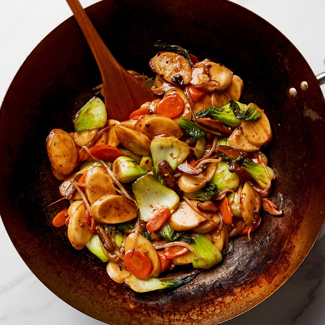 Rice Cake with Mixed Vegetables