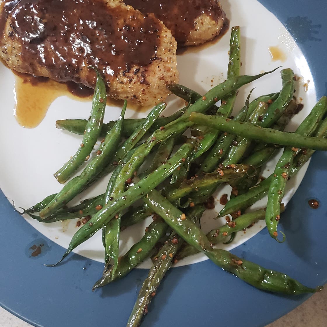 Dijon-Honey Pork Chops