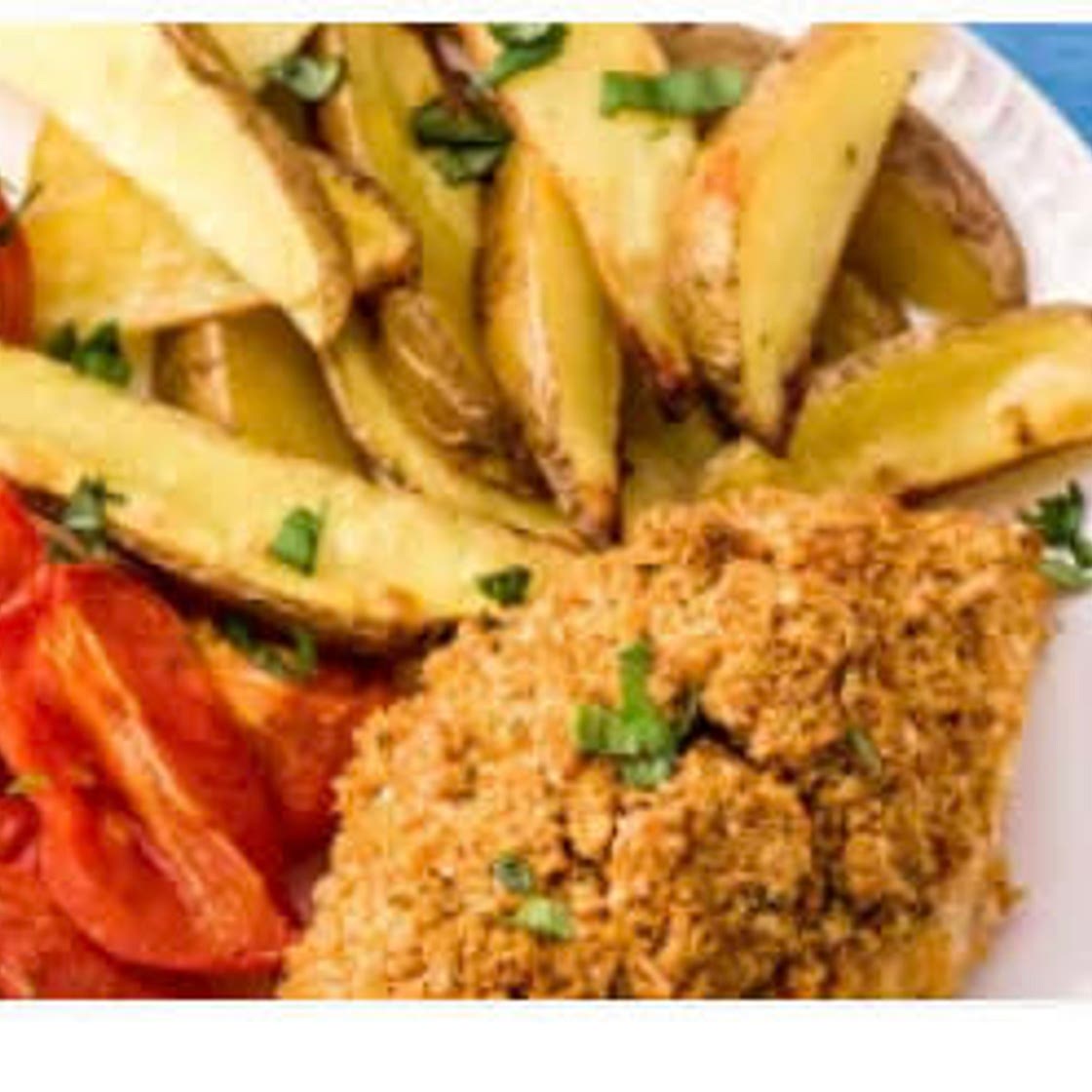 Mozzarella Crusted Chicken