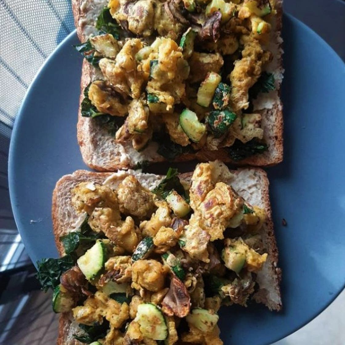 Chickpea scramble