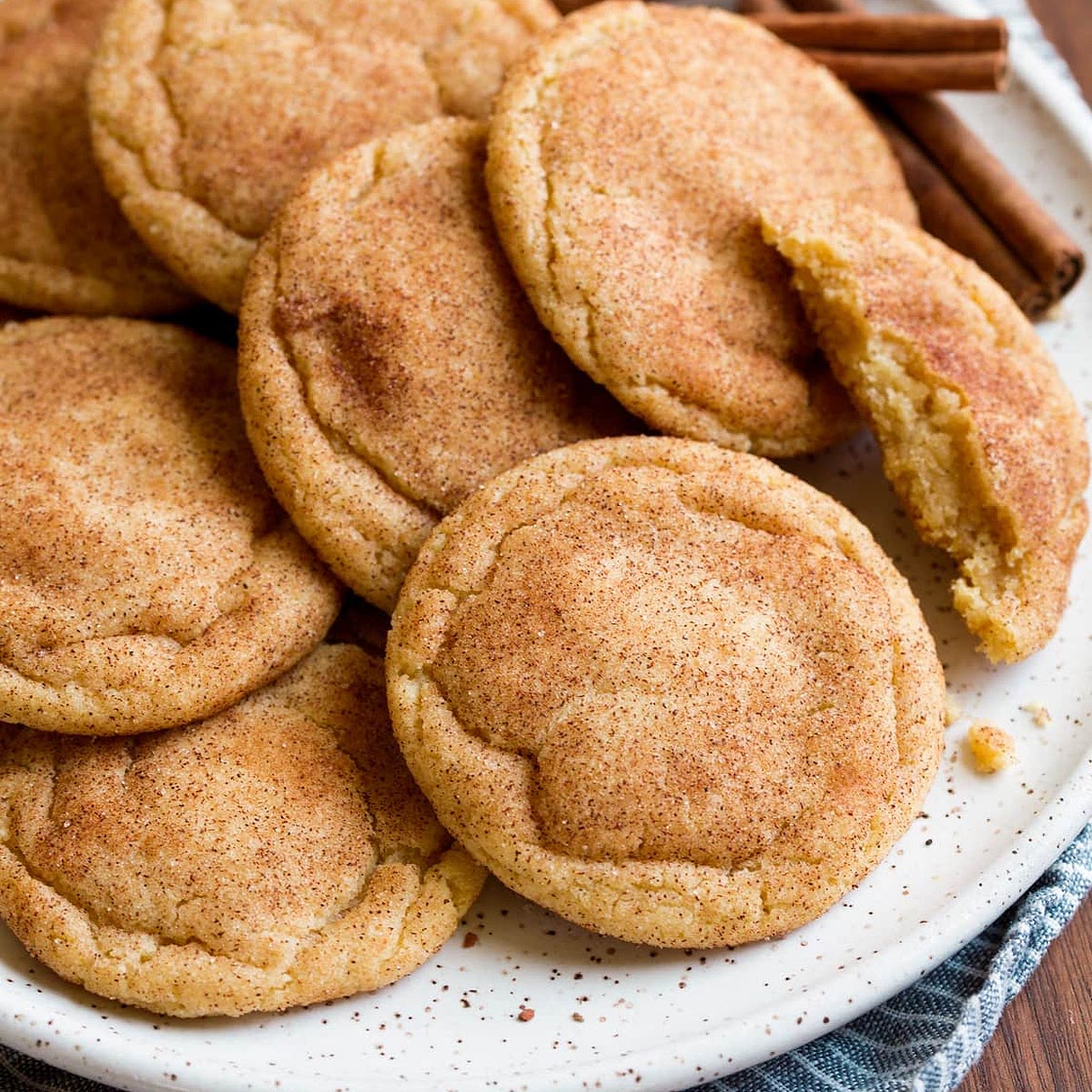 Homemade Snickerdoodles