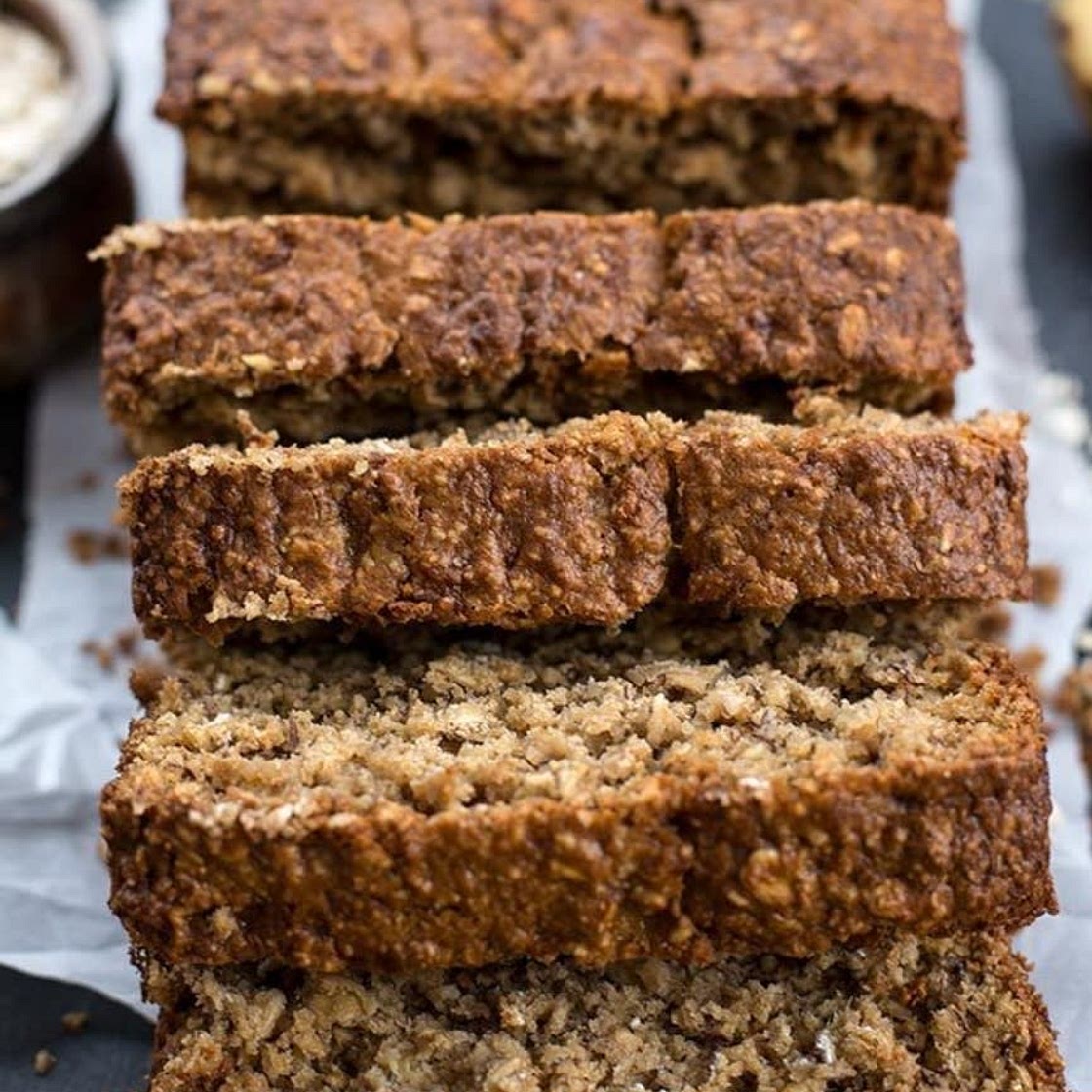 Oat Flour Banana Bread