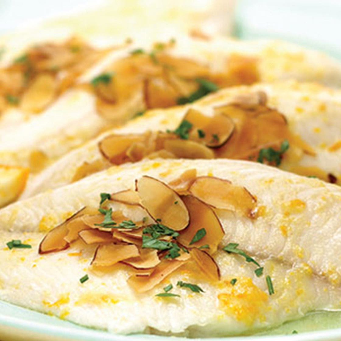 Filet de sole amandine