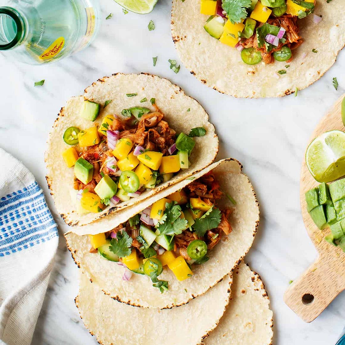 Jamaican Jerk Vegan Tacos
