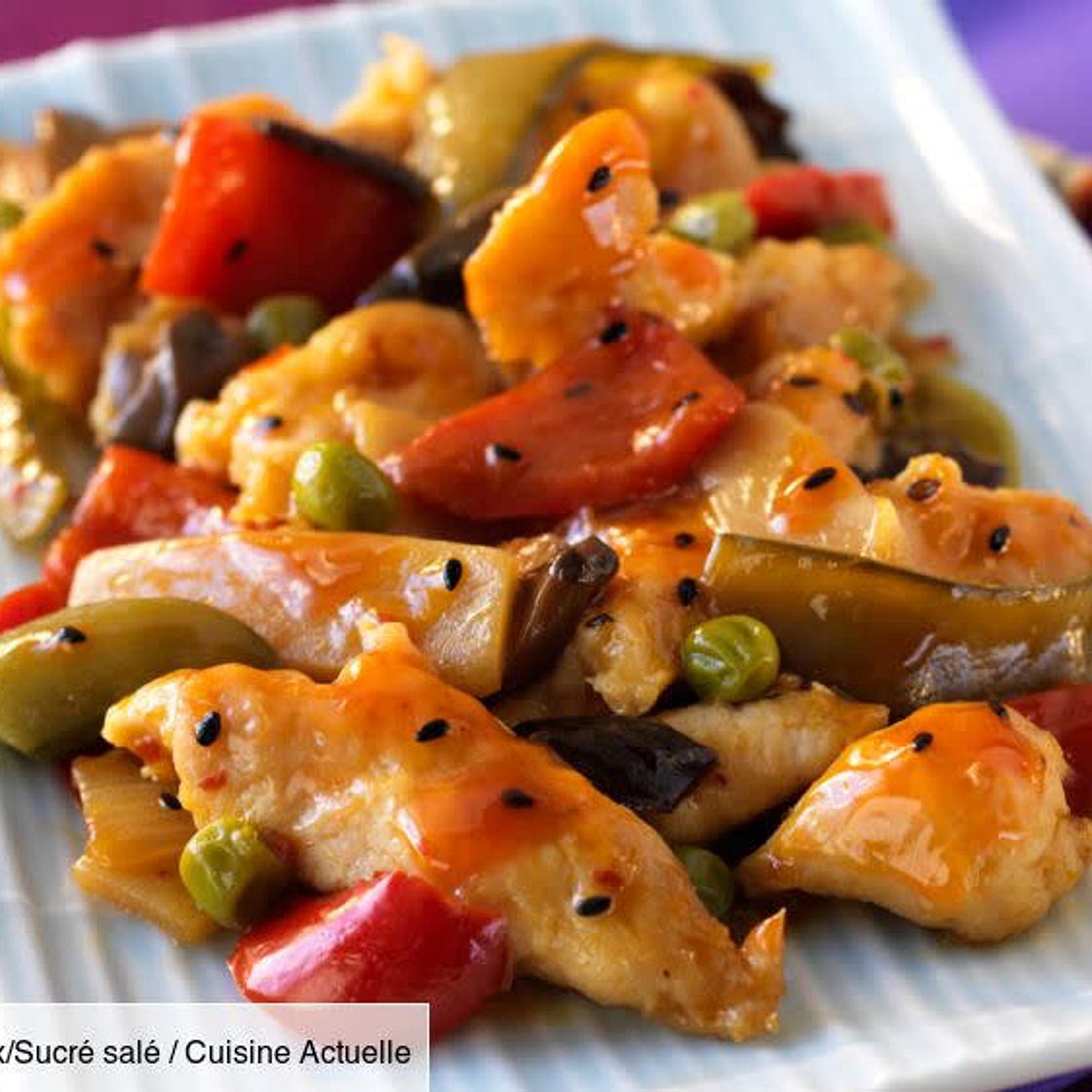 Poulet au Poivrons cuits au four