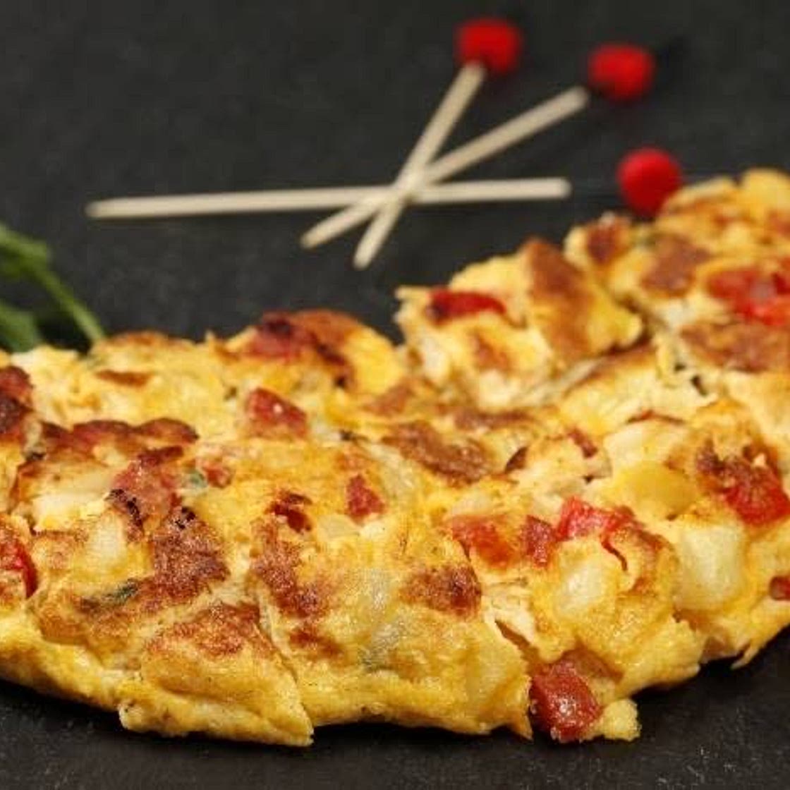 Omelette au Chorizo