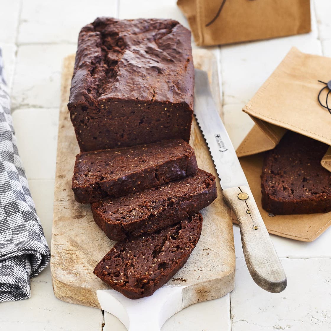 Chocolate banana bread