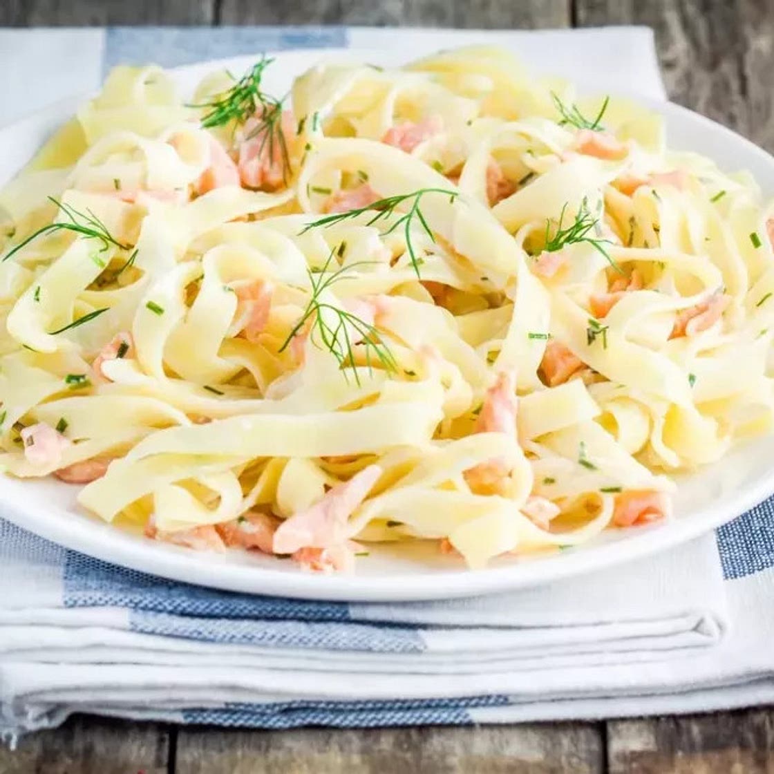 Pâtes au Saumon
