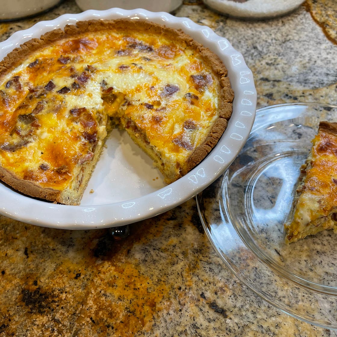 4 Cheese & Bacon Quiche