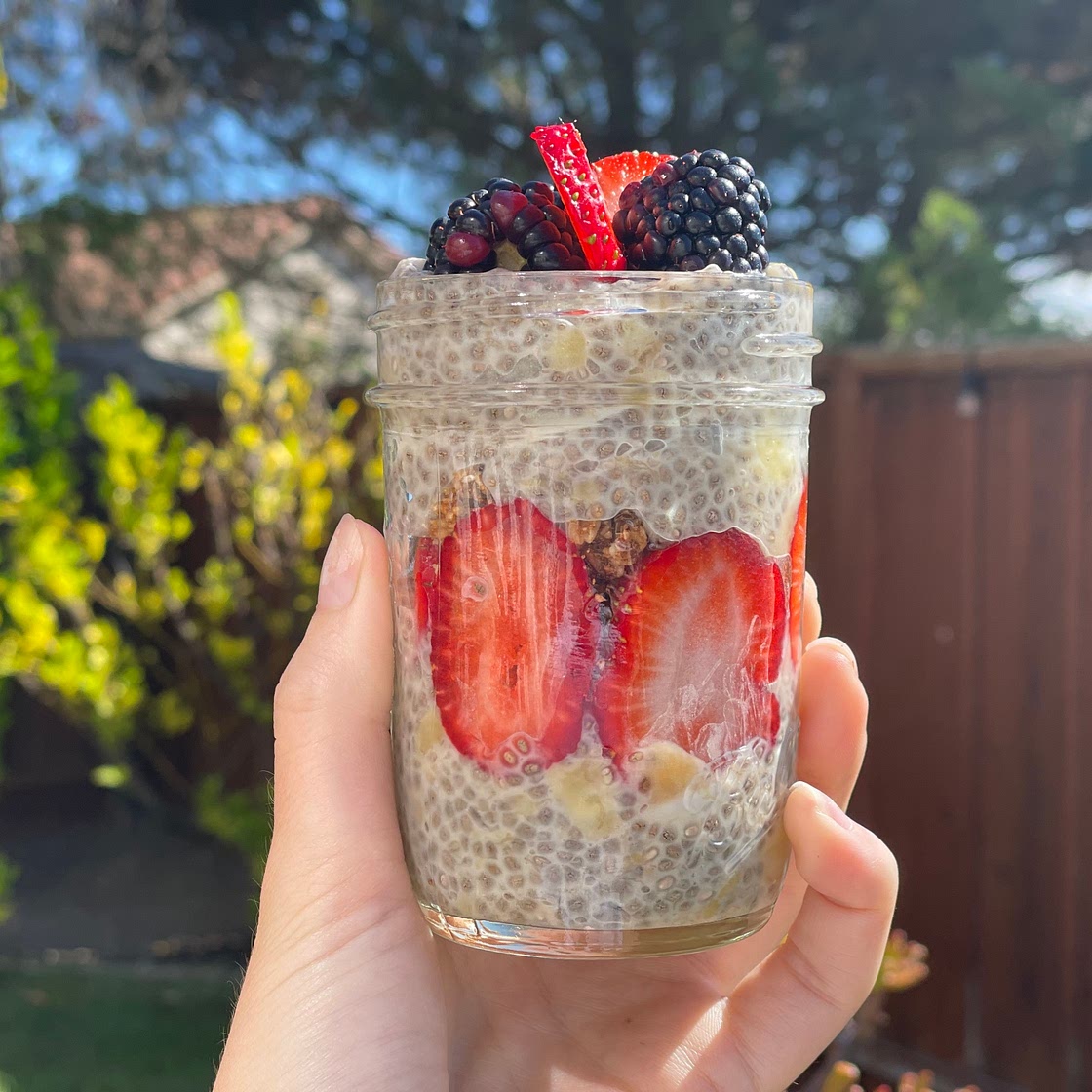 Banana Coconut Chia Pudding