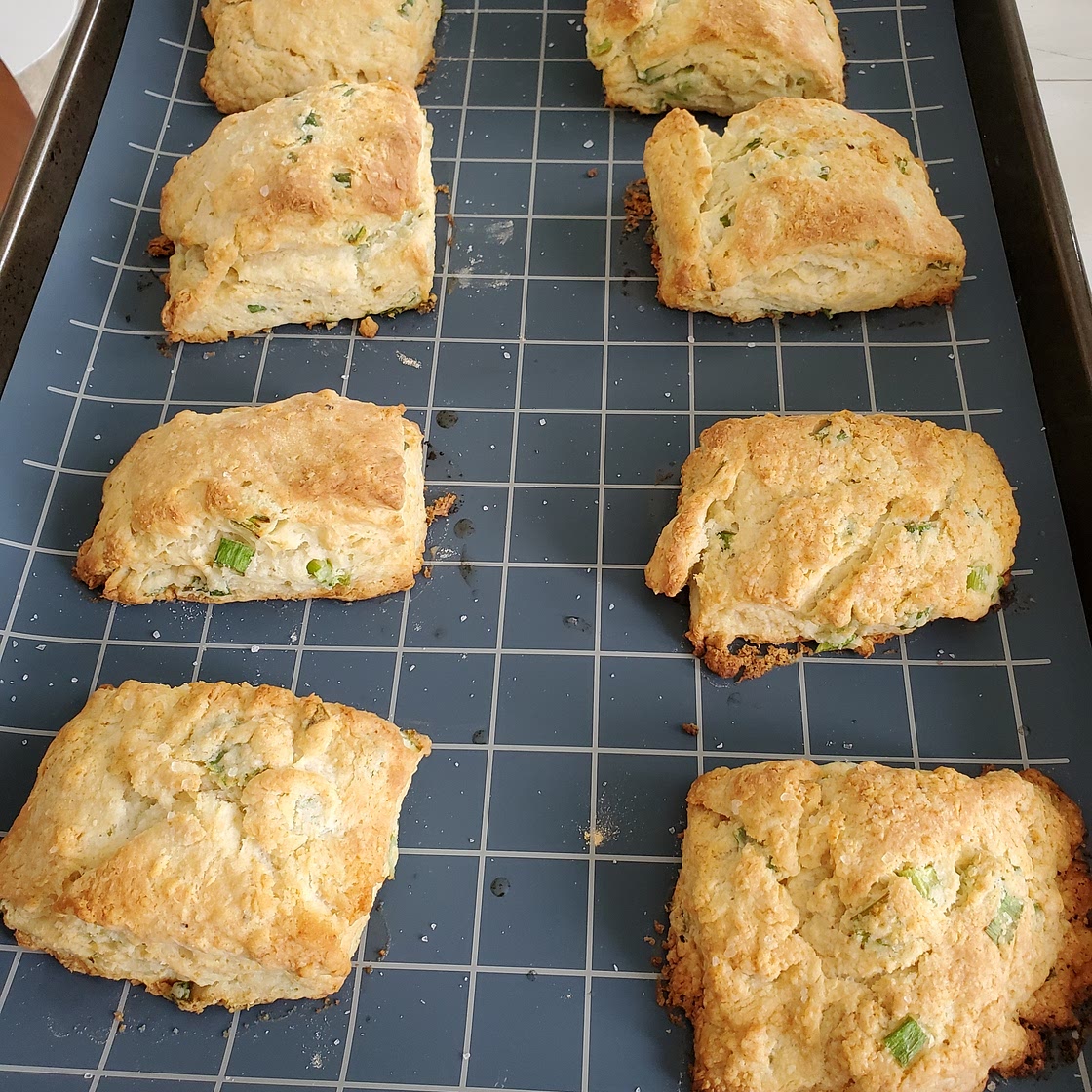 Sour Cream and Onion Biscuits