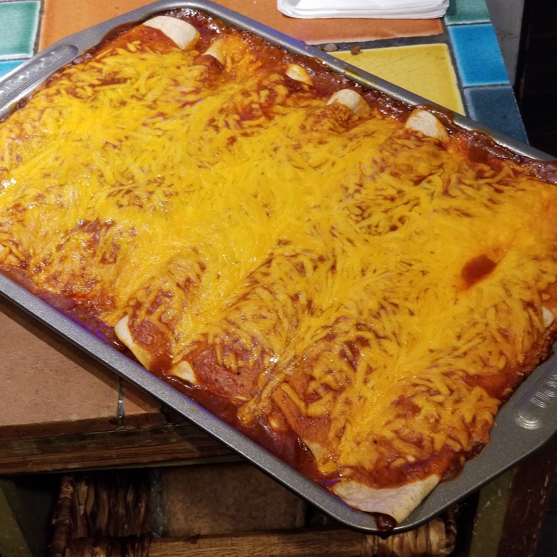 Easy Budget Enchiladas