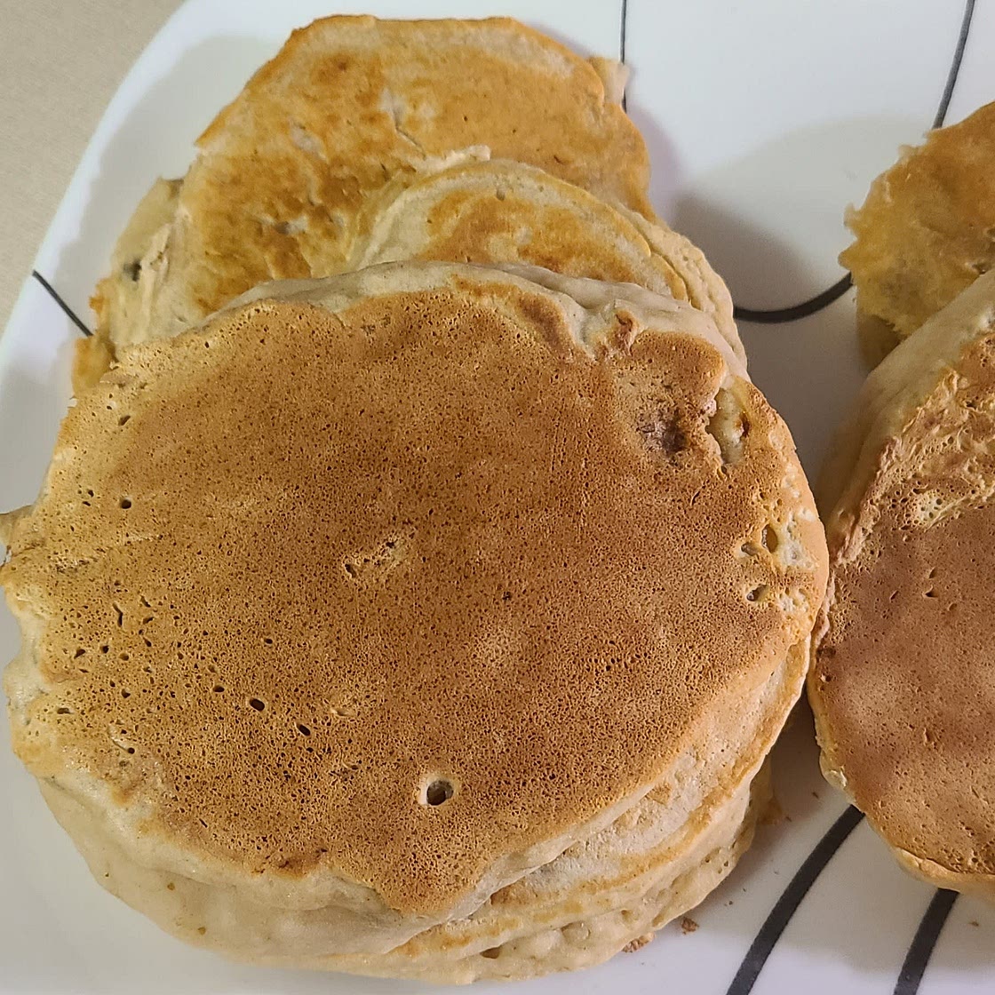 Whole Wheat Banana Pancakes