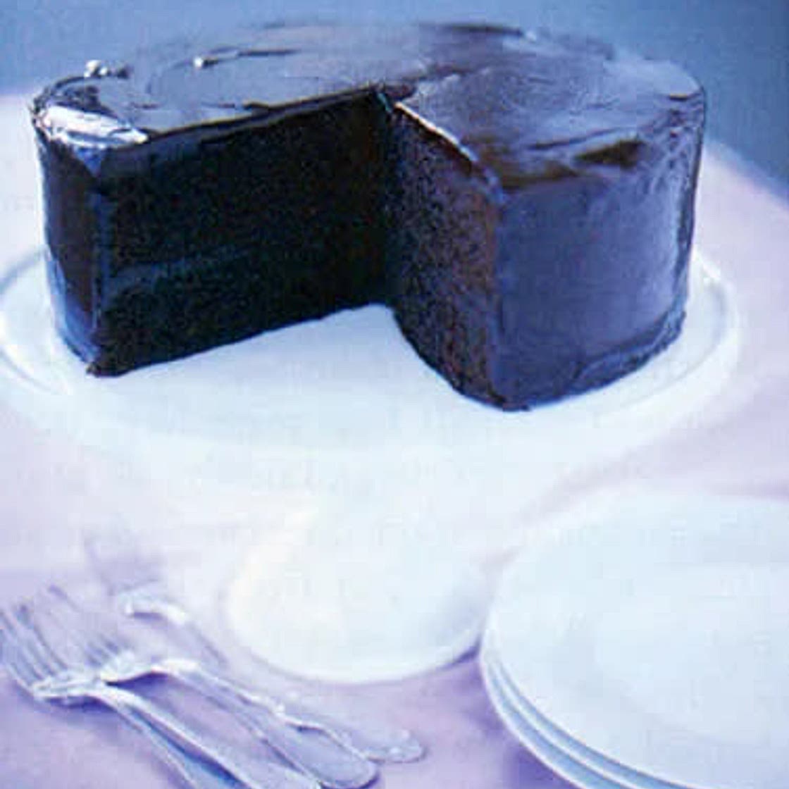 Double Chocolate Layer Cake
