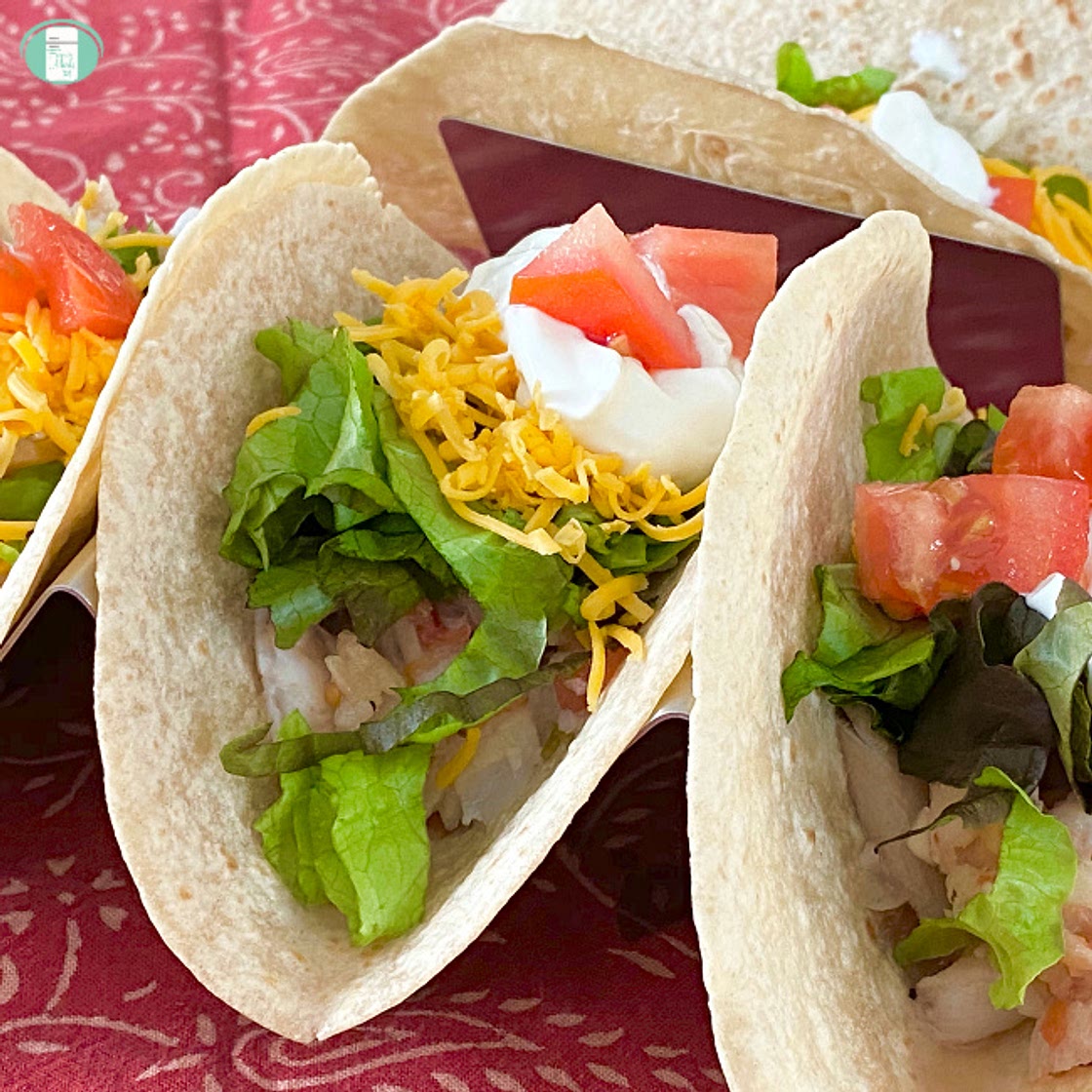 Easy Salsa Fish Tacos