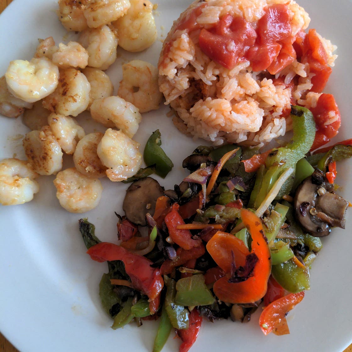 Easy Honey Mustard Garlic Shrimp