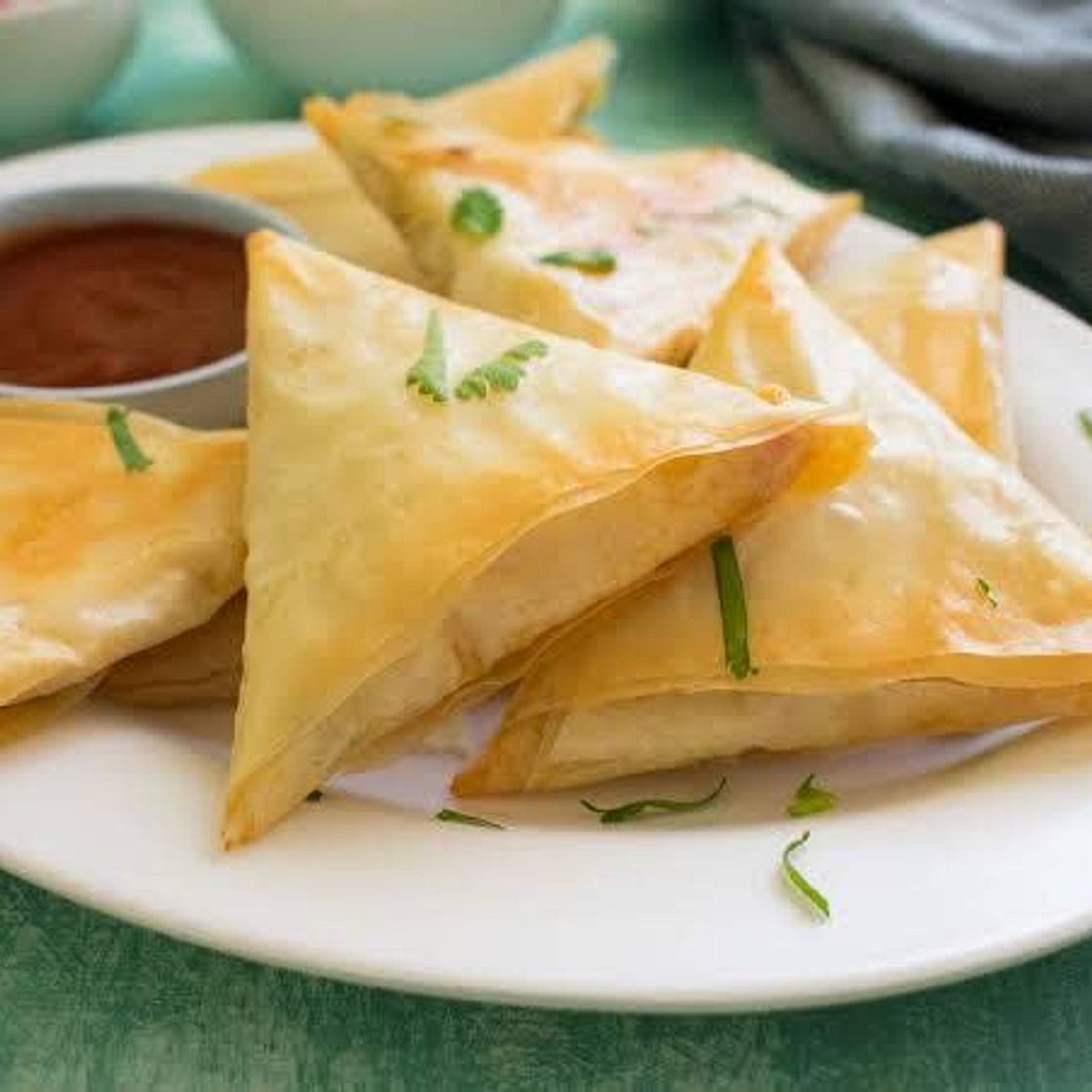 Cheese Samosas 