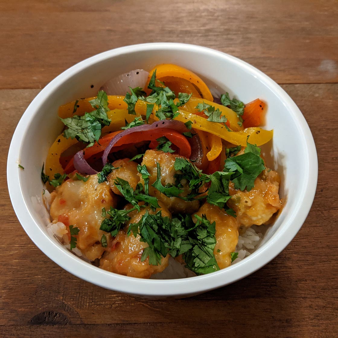 Sheet Pan Sticky Sweet and Sour Chicken