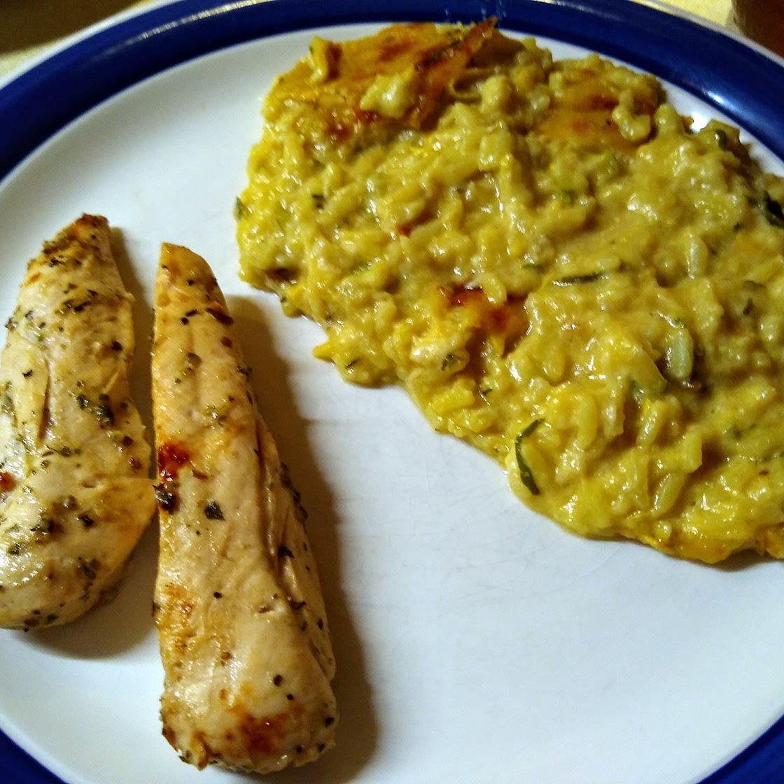 Cheesy Zucchini Rice Bake