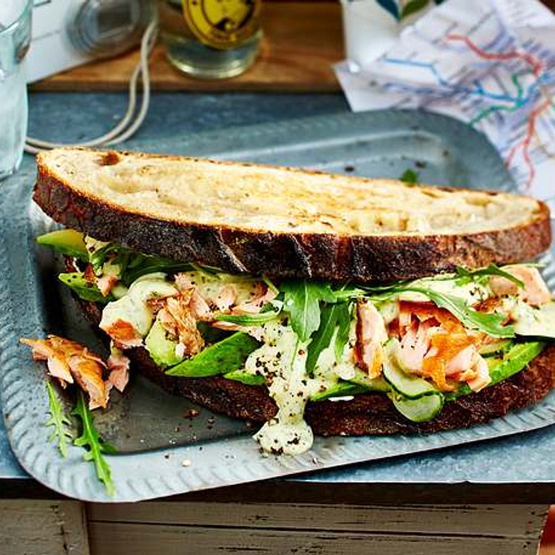 Lachs Sandwich