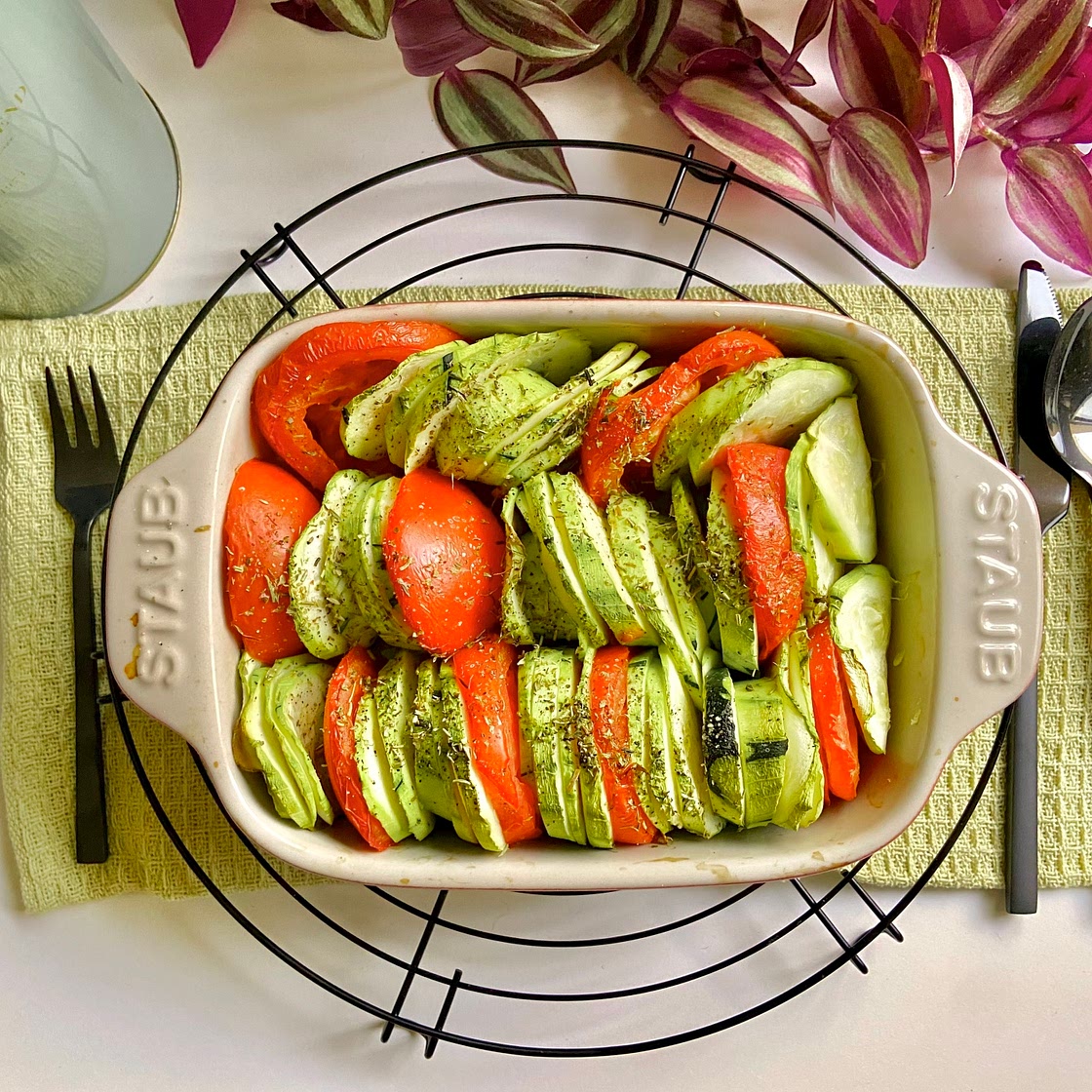 Tian de tomates et courgettes 🍅
