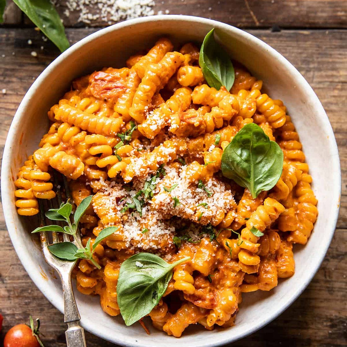 Cherry Tomato Pasta Alla Vodka