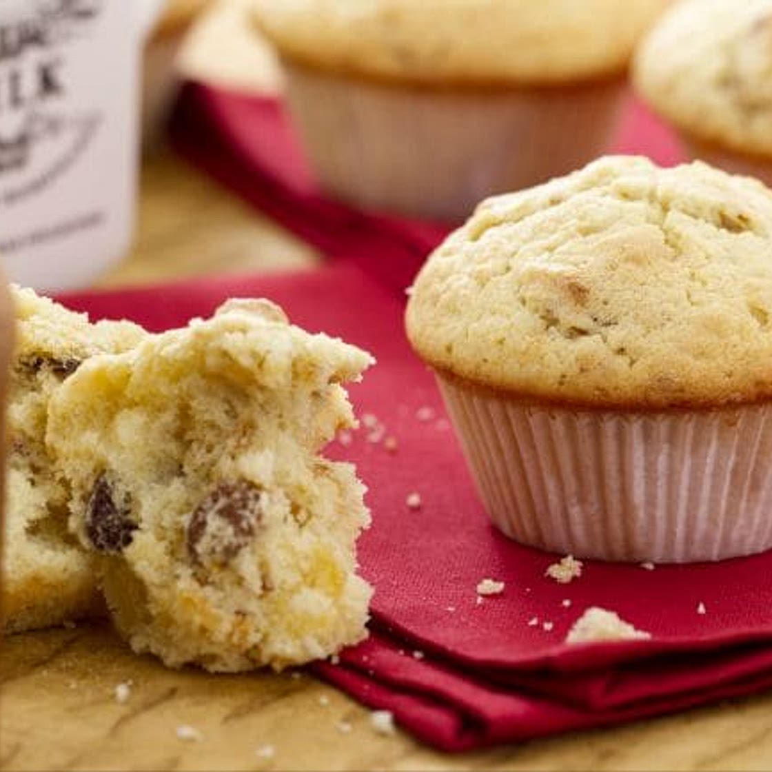 Muffin di panettone