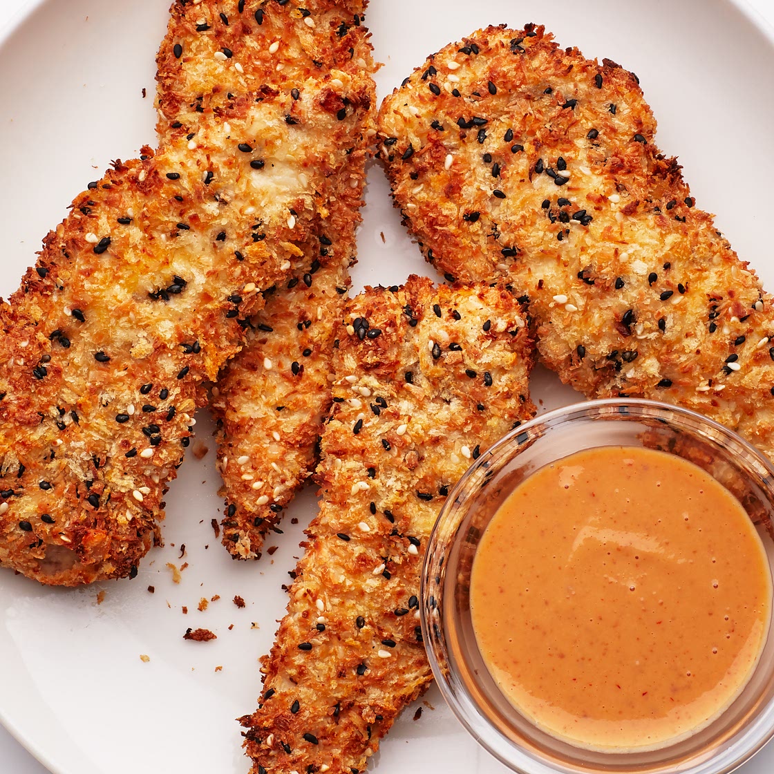 Air Fryer Sesame-Coconut Chicken Tenders
