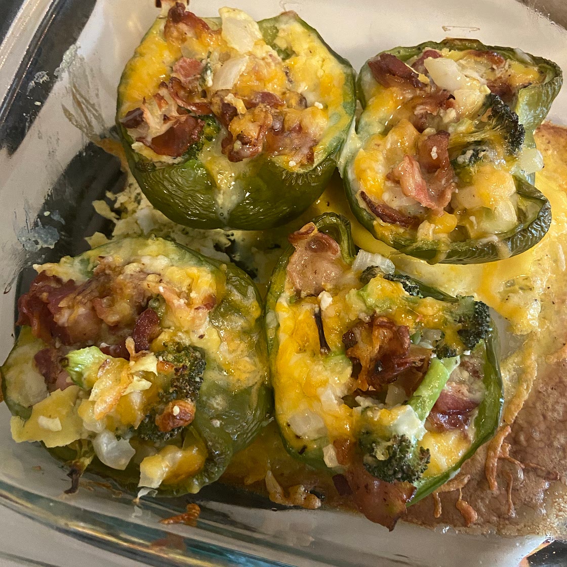 Omelet-Stuffed Peppers