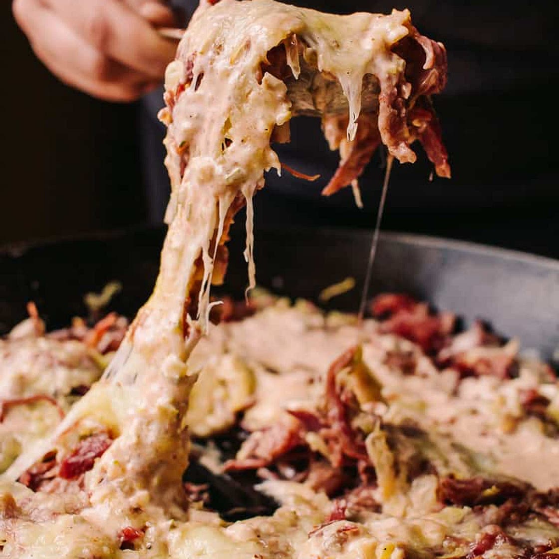 Keto Reuben Skillet