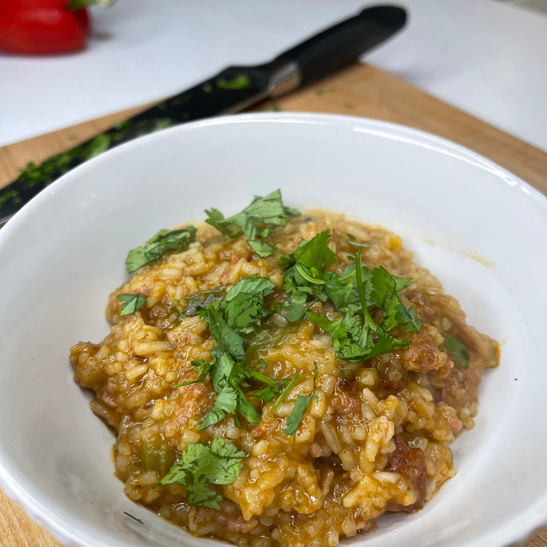 Bacon and Chorizo Jumbalaya