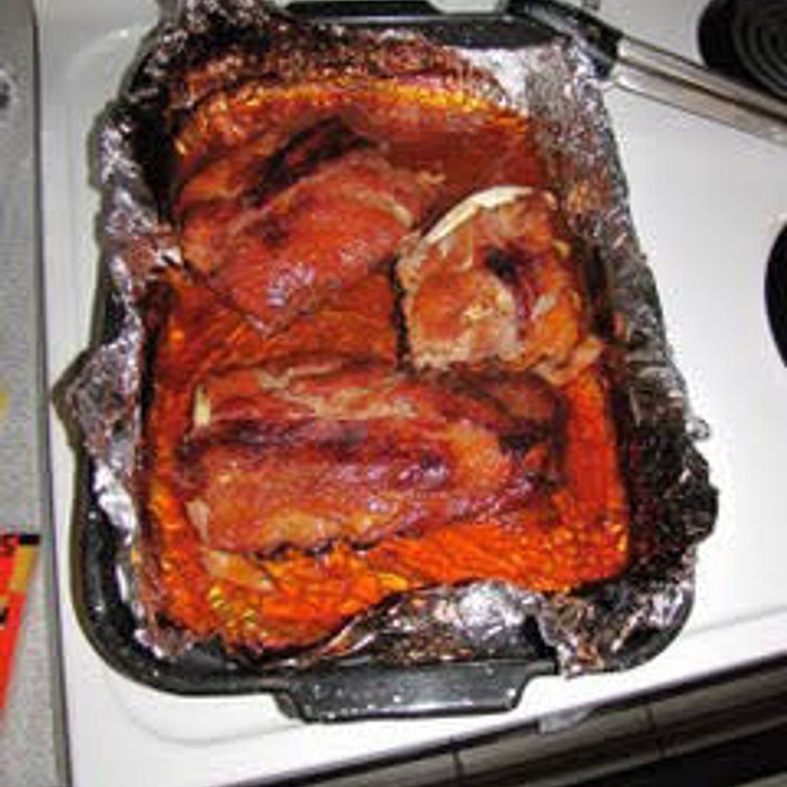 Sweet and Sticky Pork Ribs