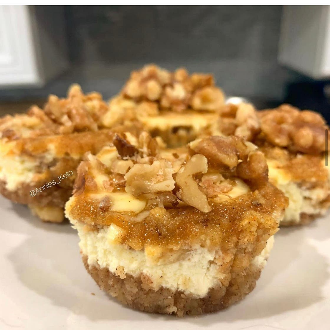 Carrot cheesecake muffins