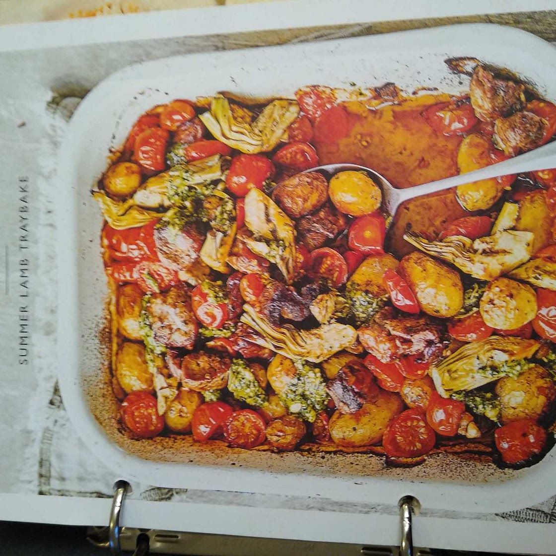 Summer Lamb traybake