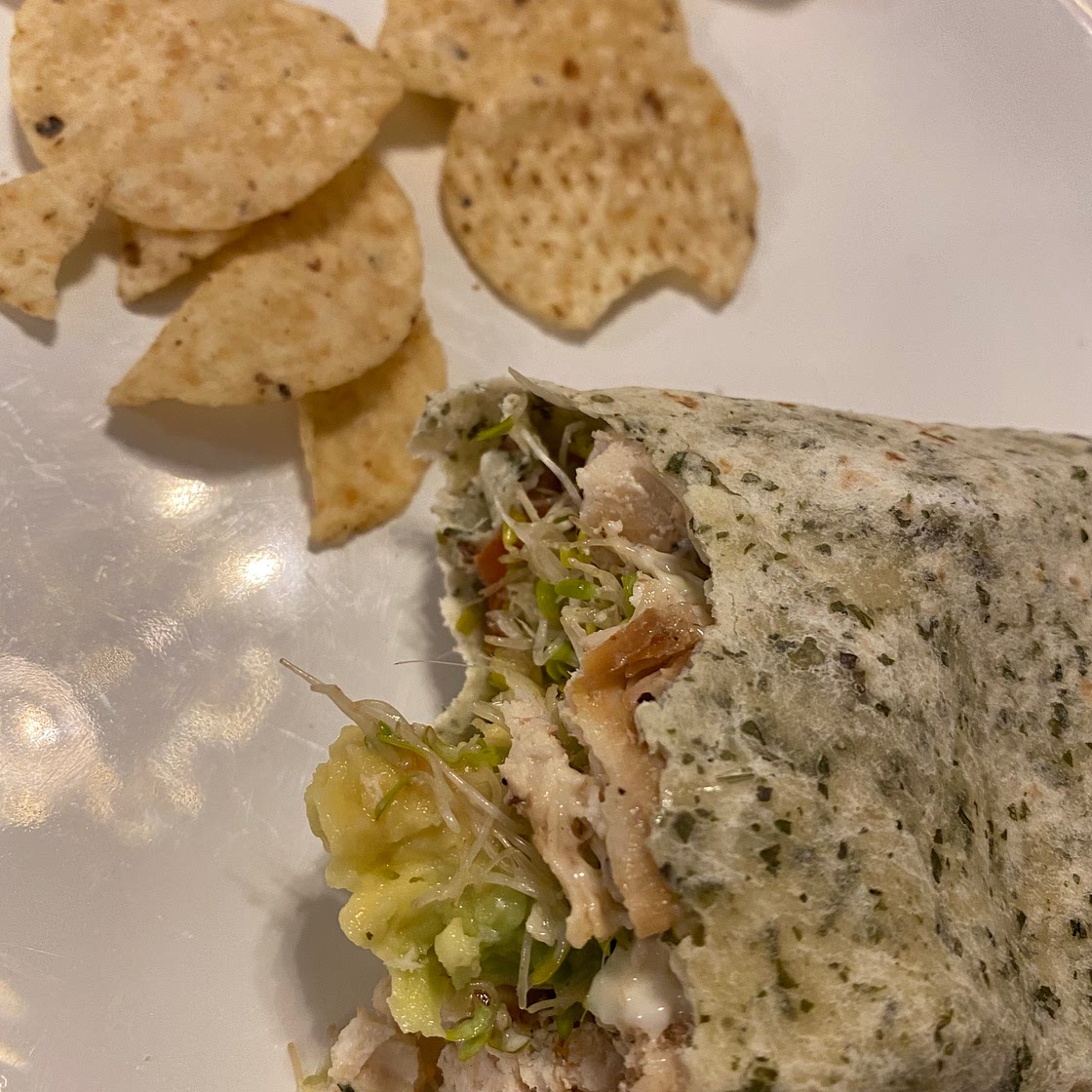 California chicken club wraps