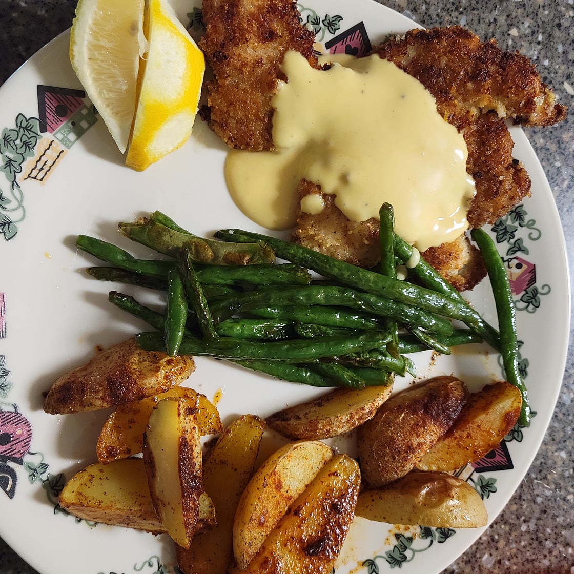 Golden Chicken Schnitzel