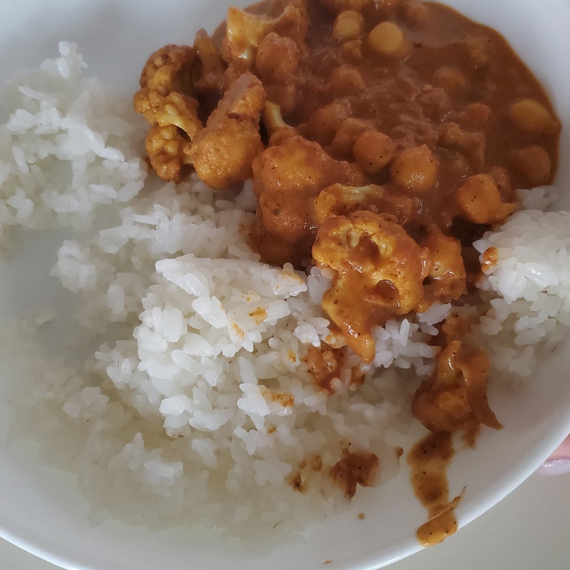 Cauliflower and Chickpea Masala