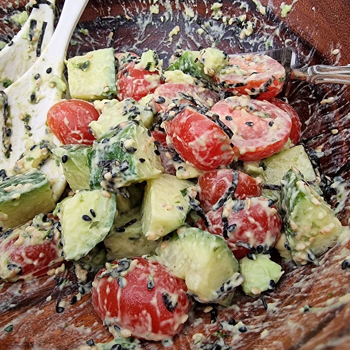 Avo sesame salad