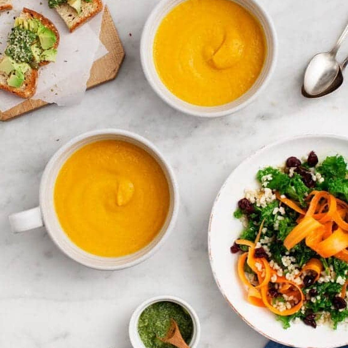 Carrot Soup Recipe with Ginger