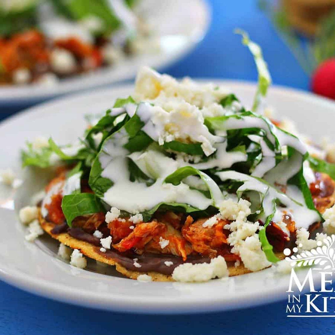 Mexican Chipotle Tuna Tostadas