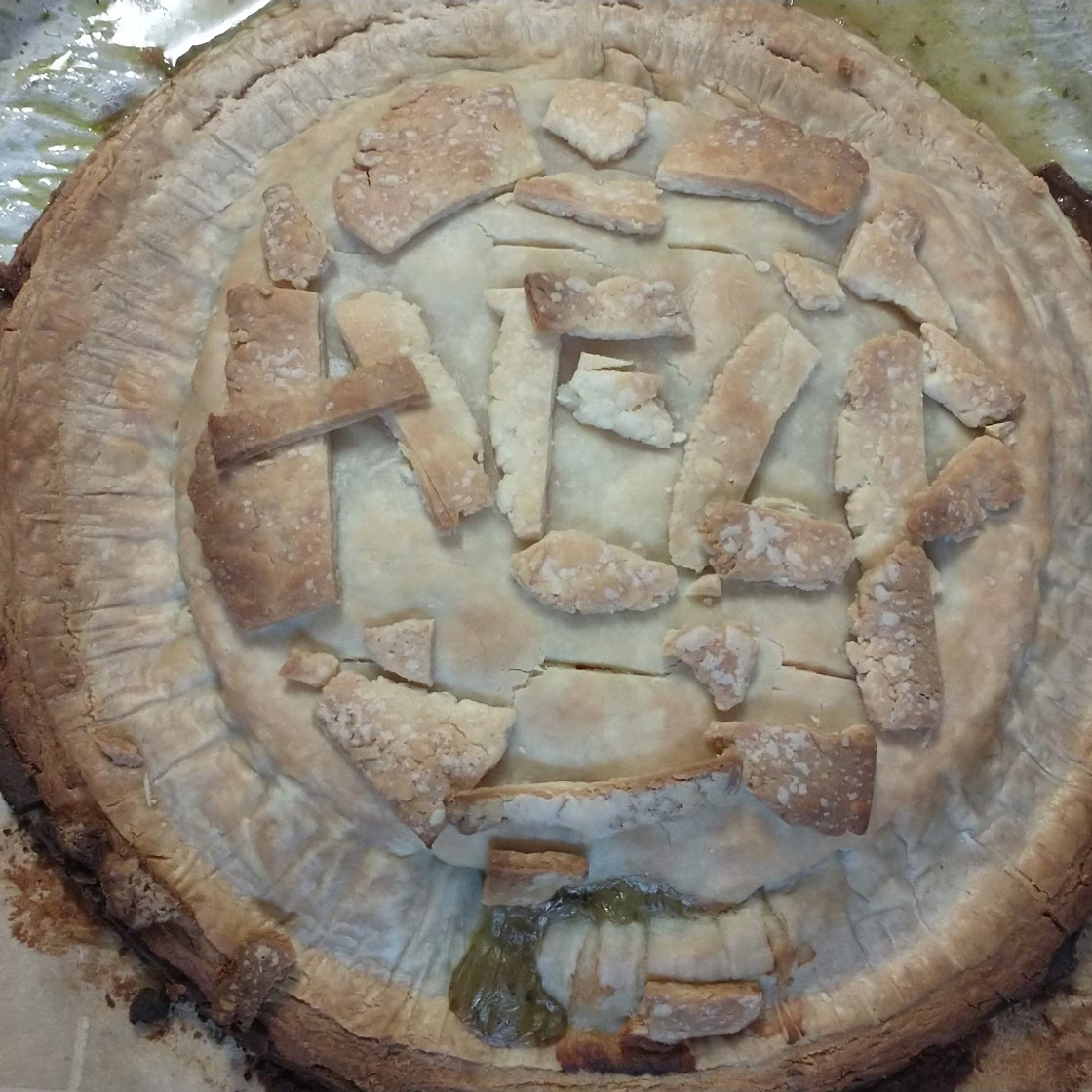 Easy Tomato Pesto Galette