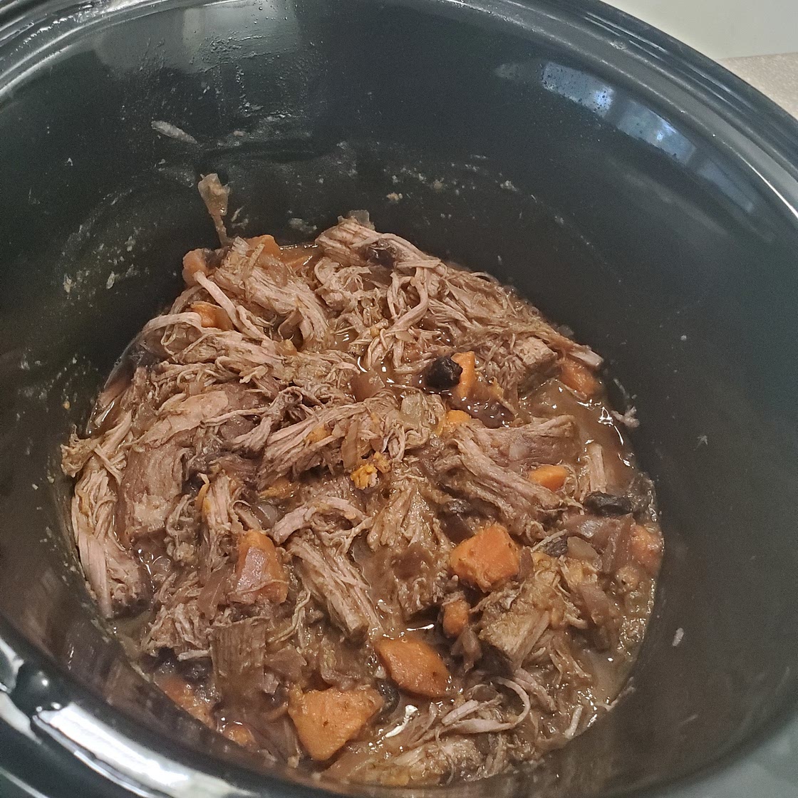 Cherry Pot Roast with Sweet Potatoes