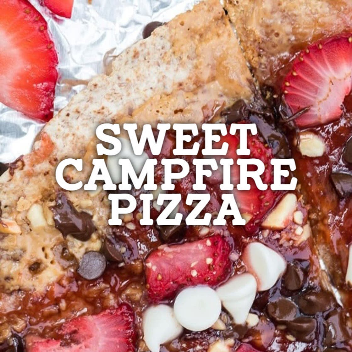 Sweet Campfire Pizza Cookout