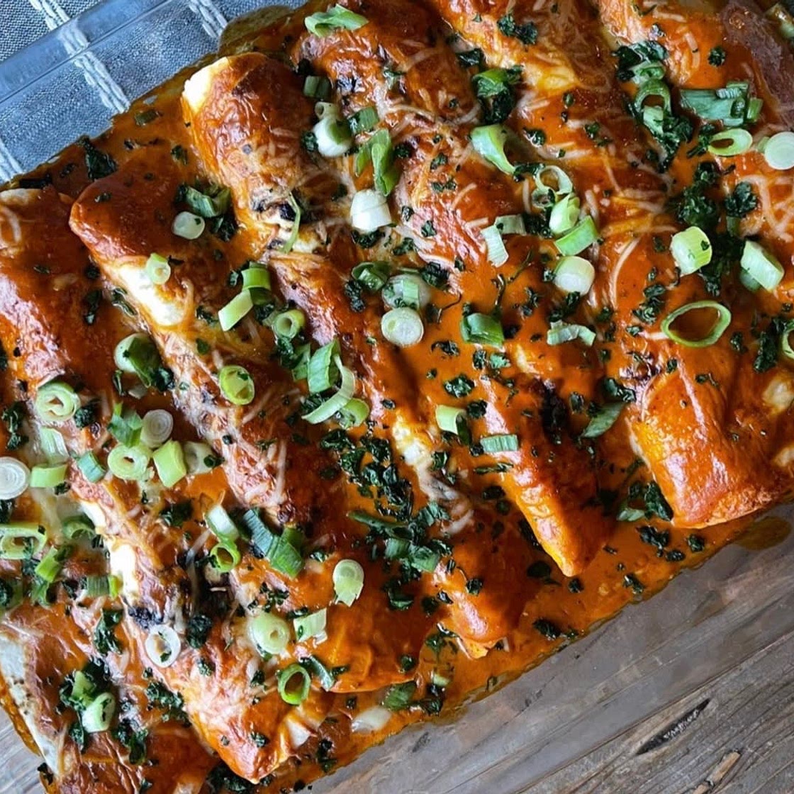Chipotle Turkey Enchiladas