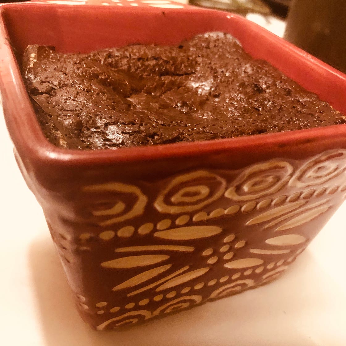 Low-Carb Chocolate Ramekin Cake