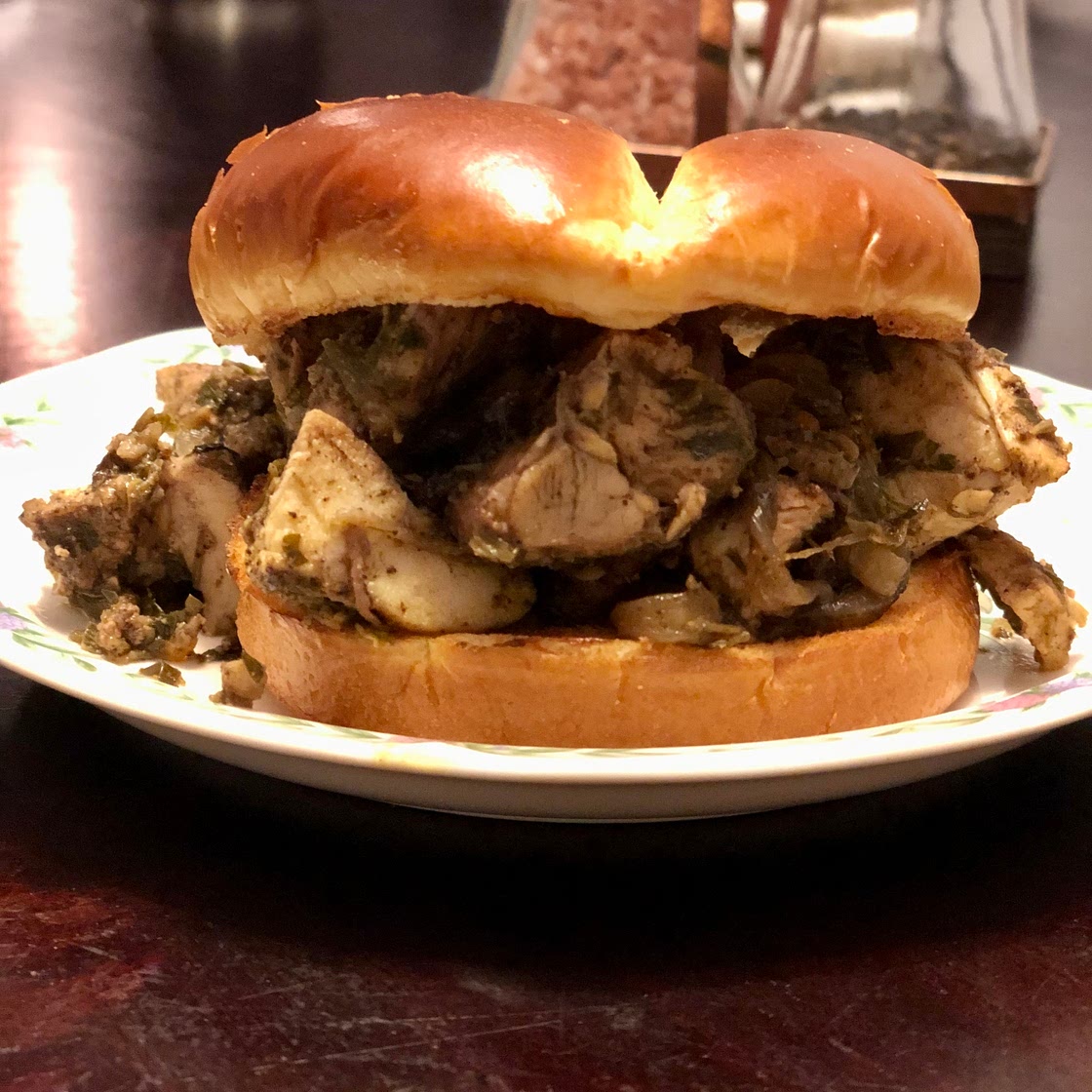 Jerk Chicken Sandwiches