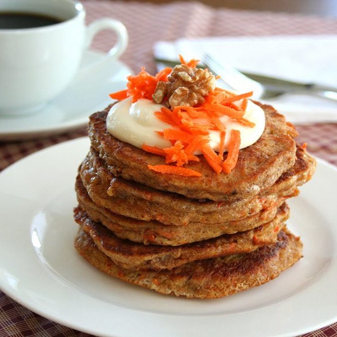 Carrot Cake Pancakes