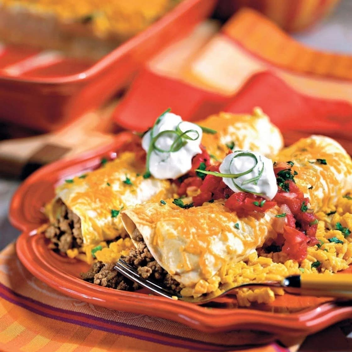 Smothered Enchiladas