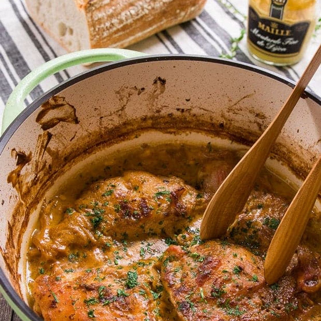 Poulet à la Moutarde