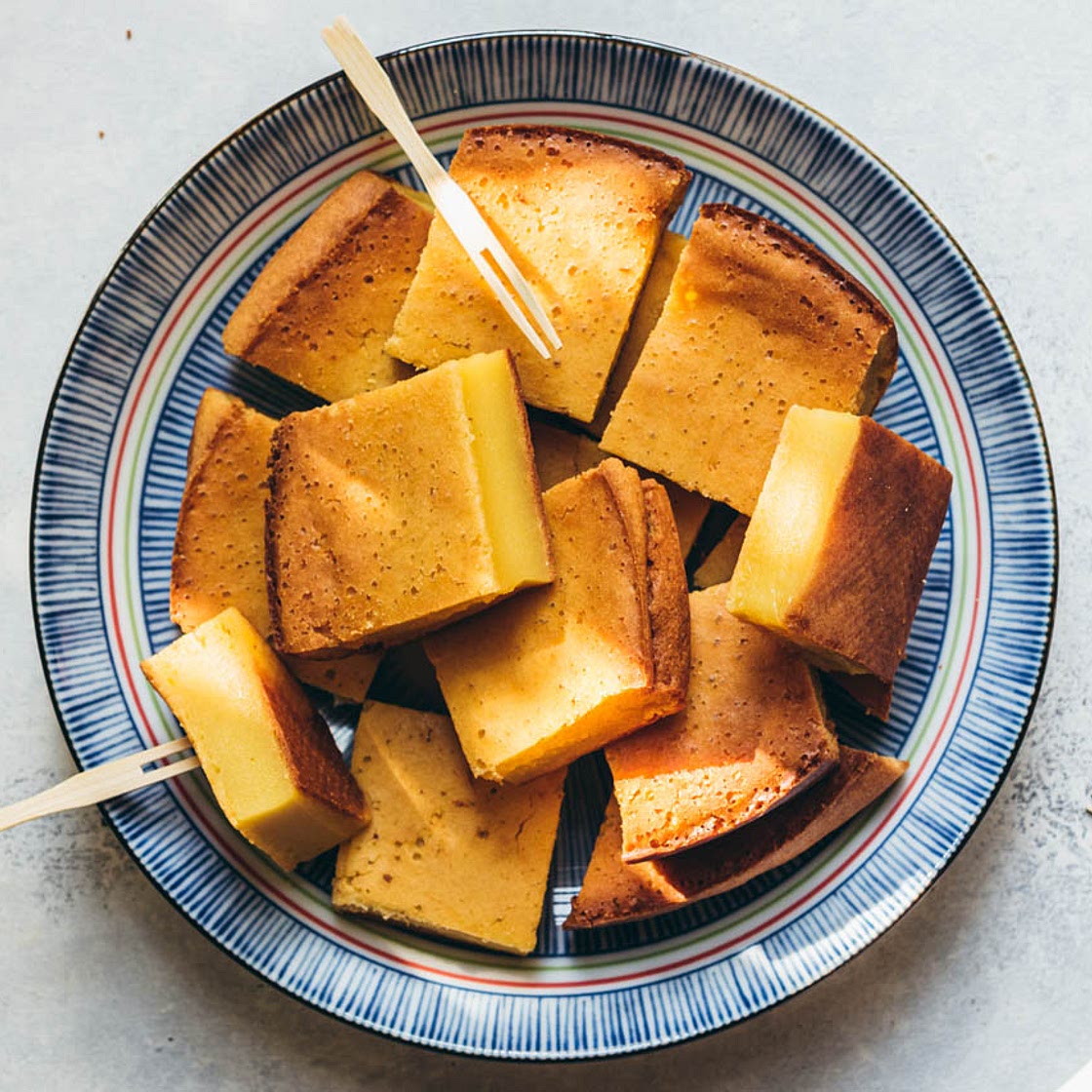 This Delightfully Chewy Mochi Cake is Made With Fresh Corn